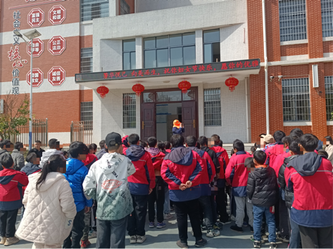 邵陽縣特殊教育學(xué)校消防安全演練