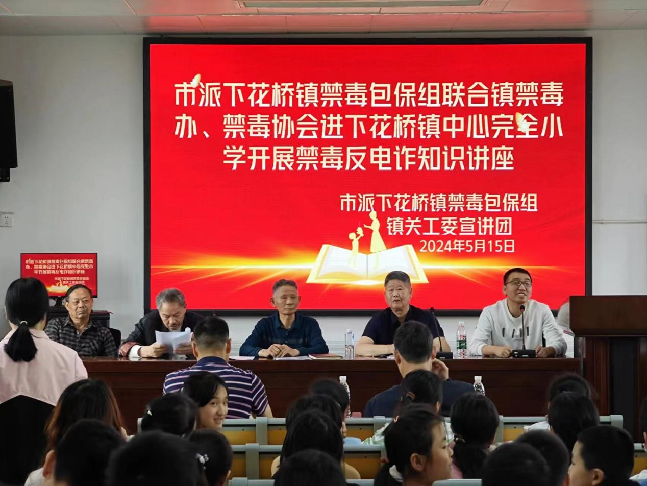 下花橋鎮(zhèn)中心完全小學開展政治思想教育公益講座