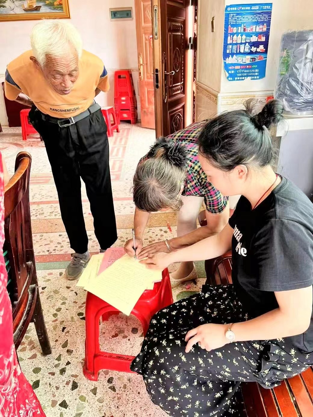 攜手防溺水，溫暖家訪行