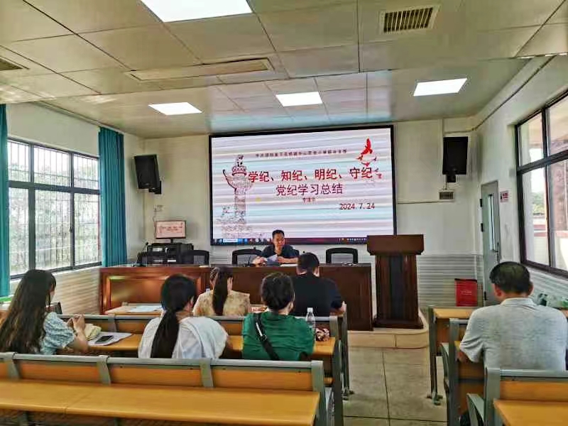 下花橋鎮(zhèn)中心完全小學(xué)黨支部開展“學(xué)紀(jì) 知紀(jì) 明紀(jì) 守紀(jì)”主題黨日活動