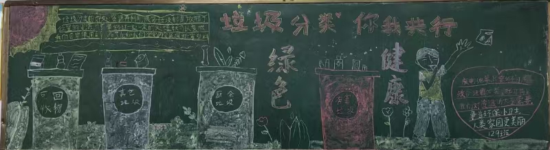 “垃圾分類齊動手，北塔學子共文明”