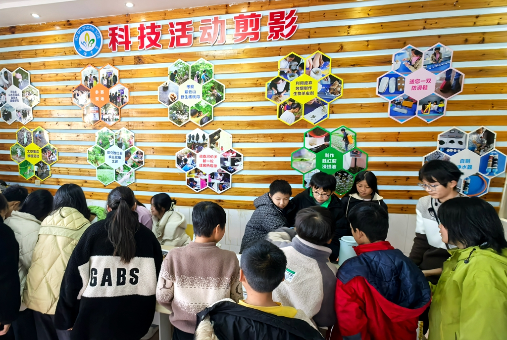 河伯中學(xué)：探索多彩大自然，科學(xué)之光閃耀校園