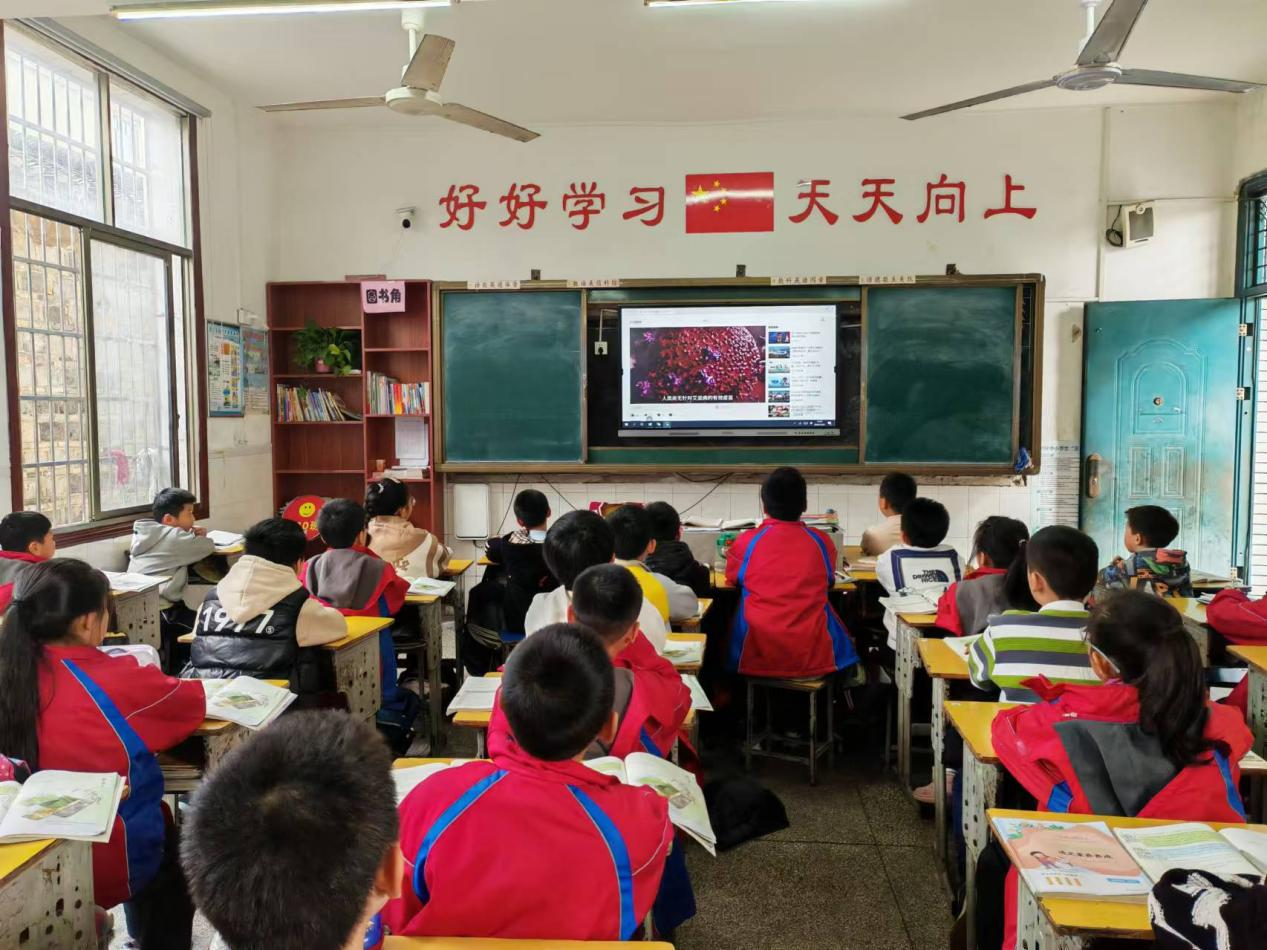 武岡市紅星小學舉行艾滋病防治知識“進校園”