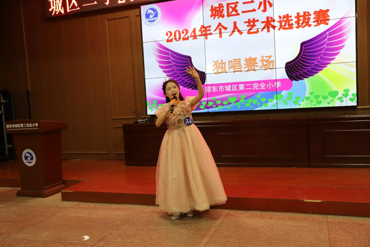 城區(qū)二小舉行個人才藝選拔賽