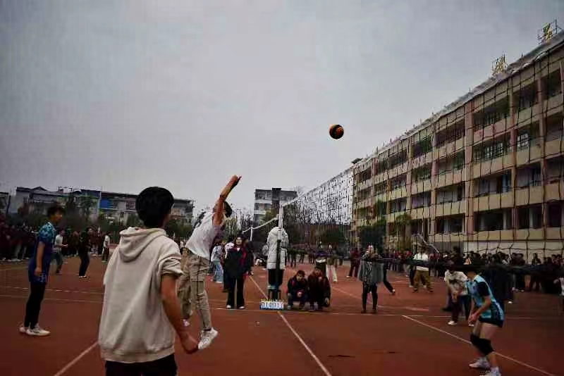 隆回二中排球賽