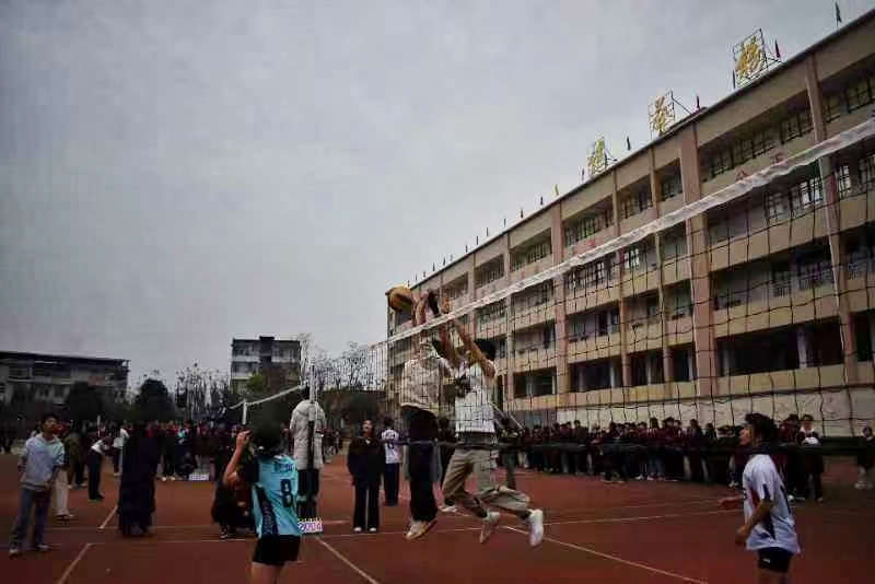 隆回二中排球賽