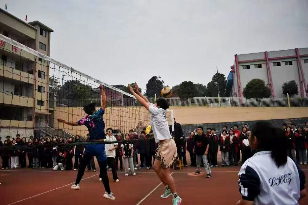 隆回二中排球賽