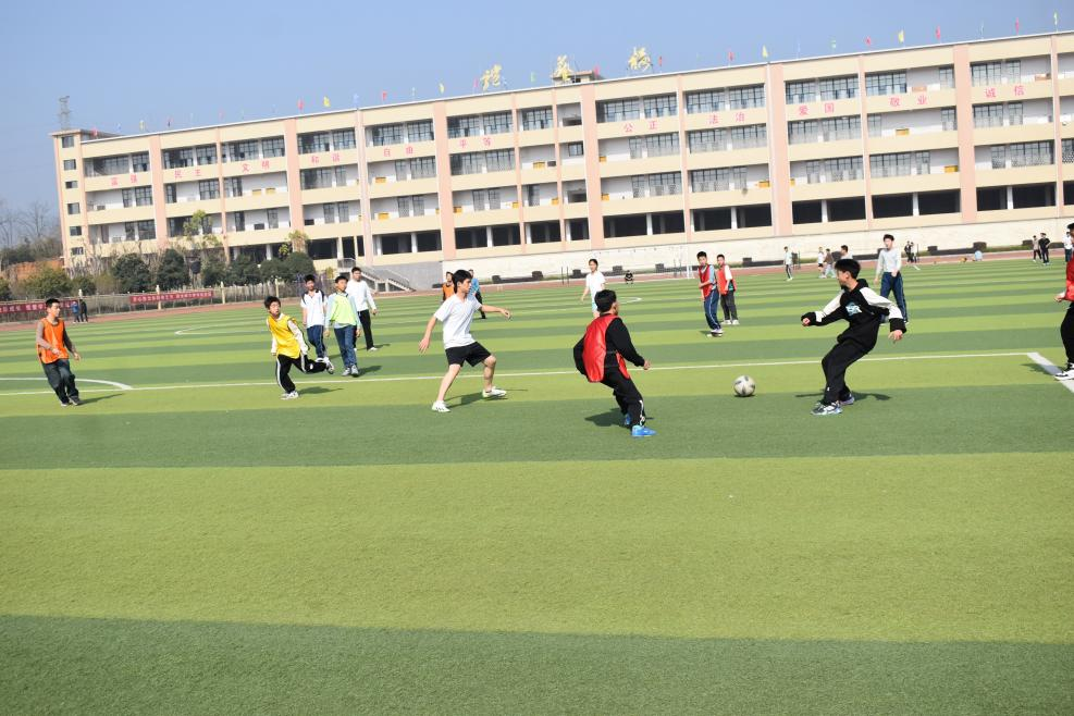 隆回縣第二中學(xué)舉辦“陽光少年杯”班級足球賽
