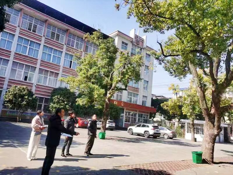 藕塘小學(xué)開展寒假安全消防巡查，筑牢校園安全防線