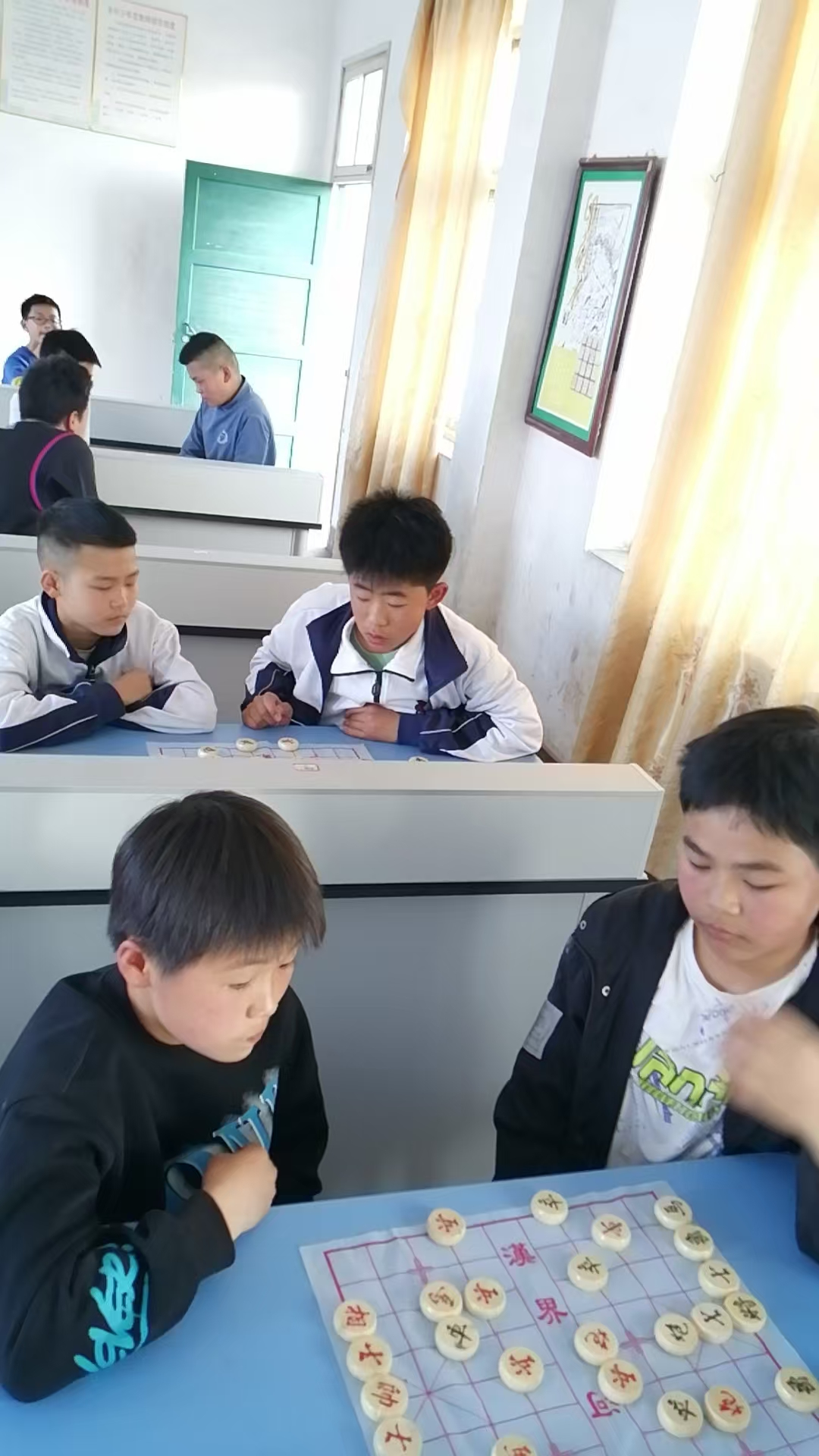 竹市鎮(zhèn)中學(xué)第二屆象棋比賽圓滿落幕