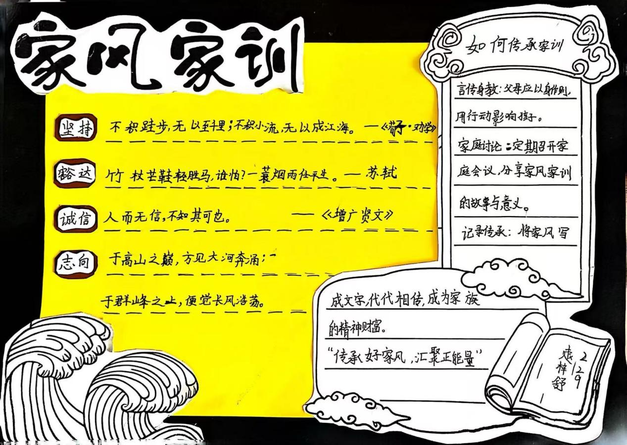 清廉潤童心 書香傳家風(fēng)