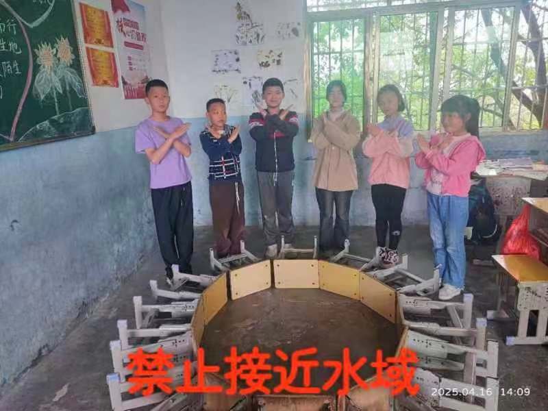 萬塘鄉(xiāng)白馬田幼兒園 開展“利劍護(hù)蕾”防性侵安全教育