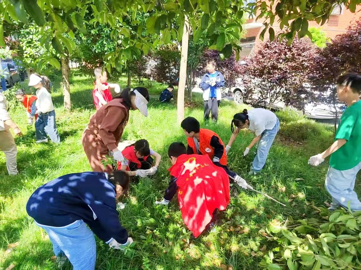 小手牽大手 清潔家園齊動(dòng)手