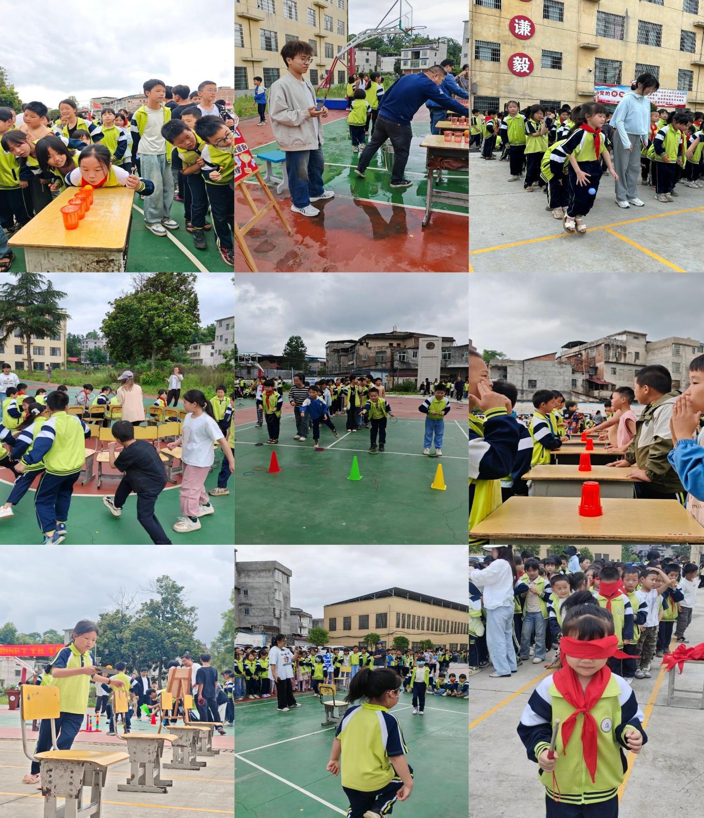 邵陽(yáng)縣蔡橋鄉(xiāng)中心完小舉辦 “‘自’‘游’成長(zhǎng)，‘戲’趣童年”六一活動(dòng)