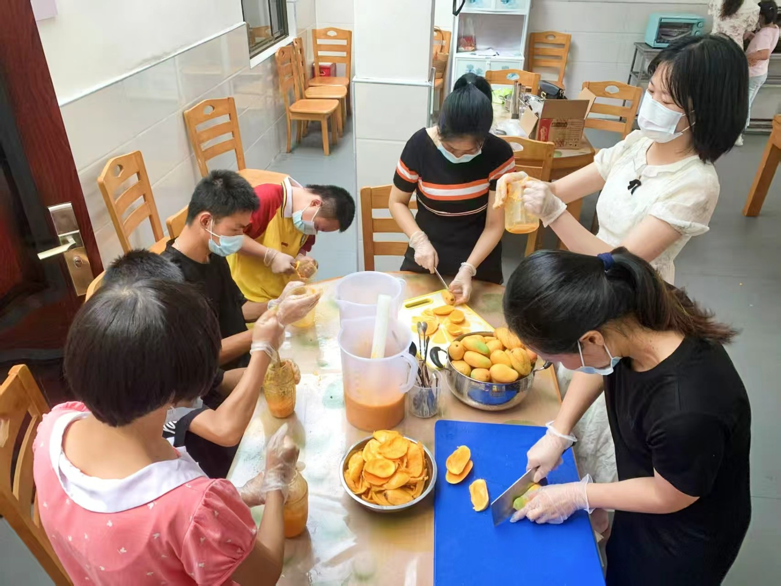 洞口縣特殊教育學校開展春季學期勞動成果展示