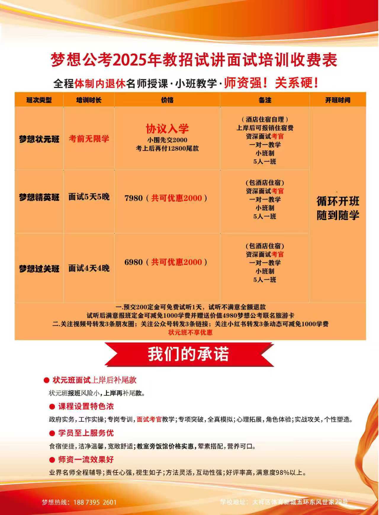 北塔區(qū)2025年事業(yè)單位人才引進面試班盛大開班，夢想公考雙名師帶你逆襲成“公”！