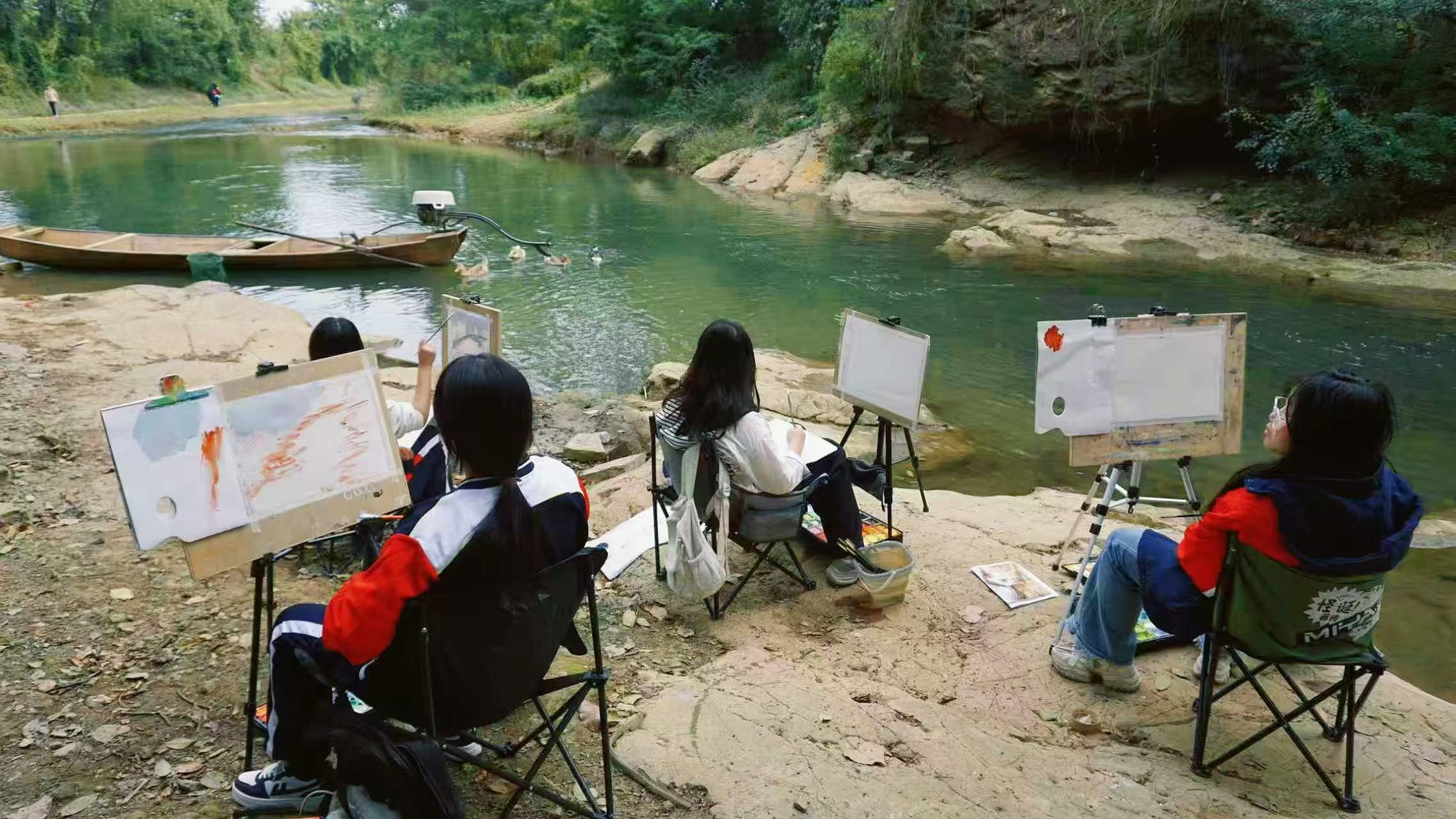 筆墨繪伏溪，藝術(shù)賦能鄉(xiāng)村振興