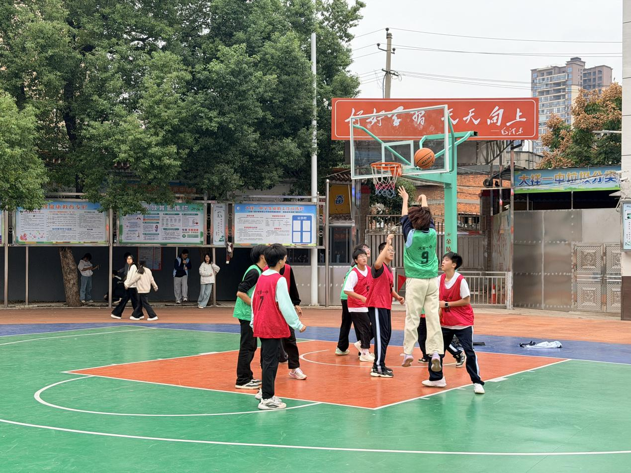 大祥一中第二十二屆校園籃球聯賽火熱開幕