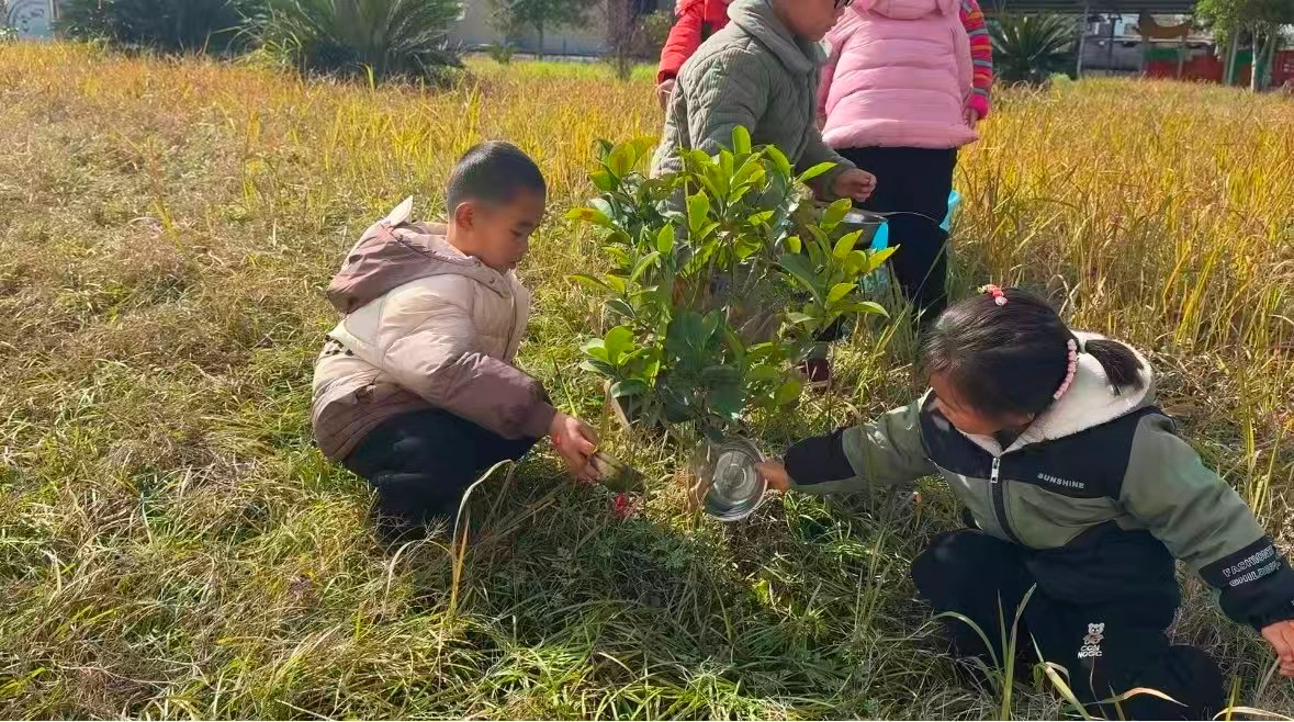 小手添新綠 童心護(hù)春光